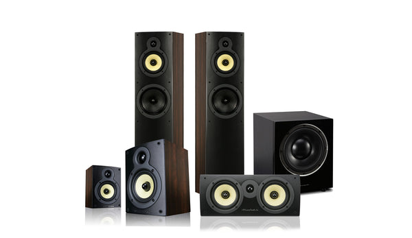 Crystal 4.3 HCP Speaker System – Walnut