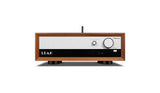 LEAK TruStream Audio Streamer – Walnut – front view