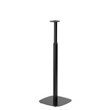 Premium black adjustable floorstand for Sonos ONE, One SL from Mountson Australia. An elegant, versatile home theatre & audio solution available with flat-rate shipping Australia wide.
