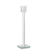 Alphason Floor Stand for Sonos Play:1 – White – side view