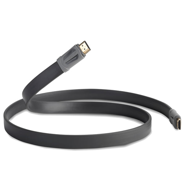 QED Performance e-Flex HDMI Cable - Graphite – Black