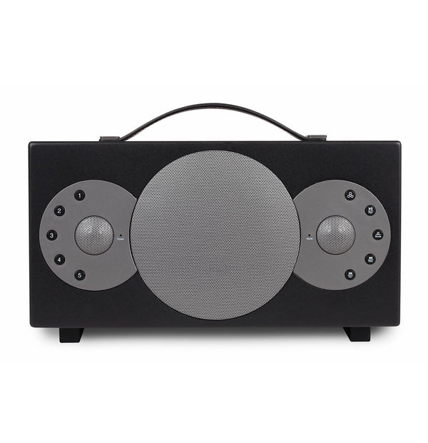 TIBO Sphere 4 Portable Bluetooth and Wi-Fi Speaker – Black – front view
