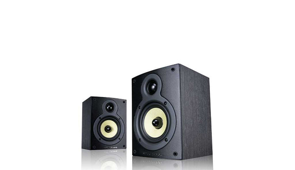 Crystal CR4.1 Bookshelf Speakers – Black – pair