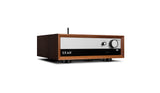 LEAK TruStream Audio Streamer – Walnut – perspective view