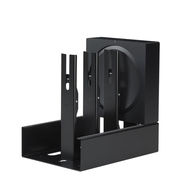 Sonos Amp x 4 Dock in black is an easy, intelligent, elegant smart home and Sonos architectural solution from Mountson Australia. Single Sonos Amp mounted view. 