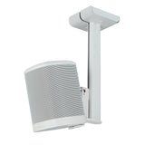 Sonos One, One SL Ceiling Bracket in white from Mountson Australia is an intelligent, secure, commercial solution for Sonos integrated businesses. Right Side View with Sonos ONE. 