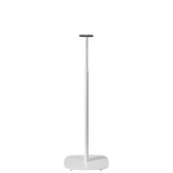 Premium white adjustable floorstand for Sonos ONE, One SL from Mountson Australia. An elegant, versatile home theatre & audio solution available with flat-rate shipping Australia wide.