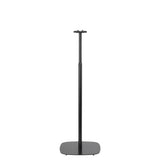 Premium black adjustable floorstand for Sonos ONE, One SL from Mountson Australia. An elegant, versatile home theatre & audio solution available with flat-rate shipping Australia wide.