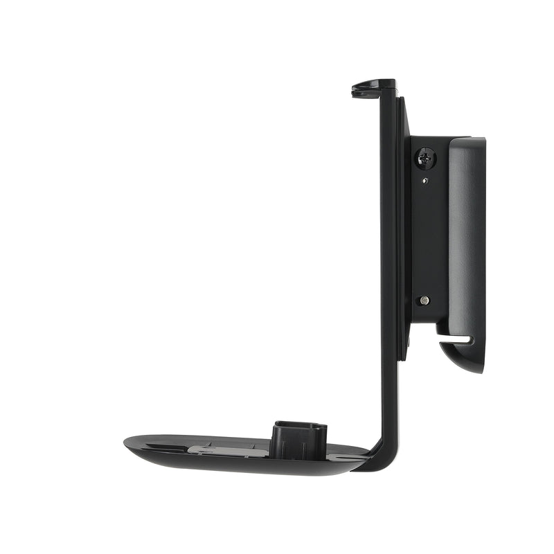 Premium, elegant, and easy to use Sonos One, One SL wall mount in black from Mountson Australia. The highest quality material, fit & finish with flat-rate shipping Australia Wide. Side Profile View. 
