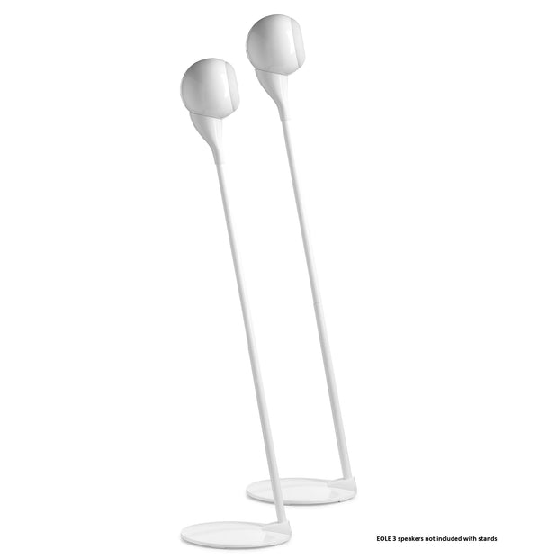 Cabasse Eole 2/3 Floor Stands – White – pair