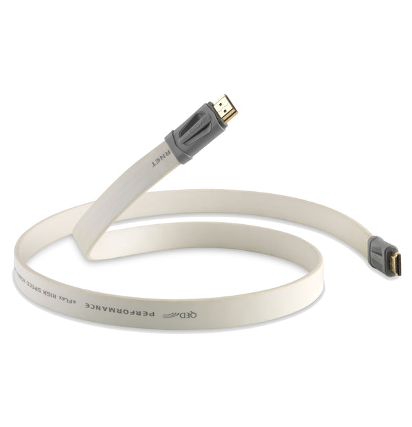 QED Performance e-Flex HDMI Cable - White – White
